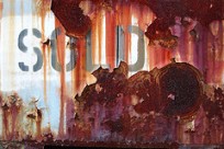 Rusty sold sign